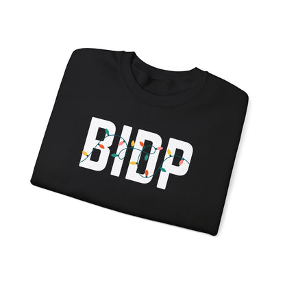BIDP HOLIDAY LIGHTS HEAVY BLEND CREWNECK