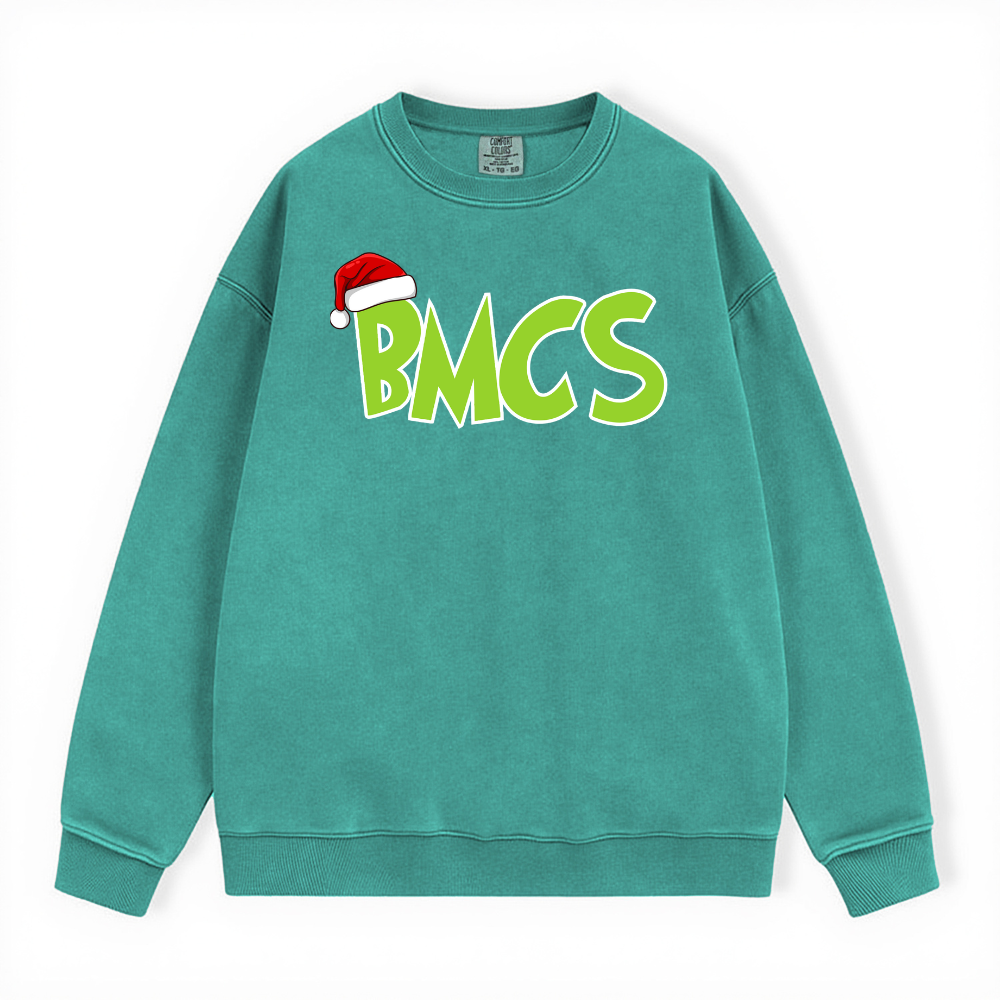 BMCS GRINCH COMFORT COLORS CREWNECK
