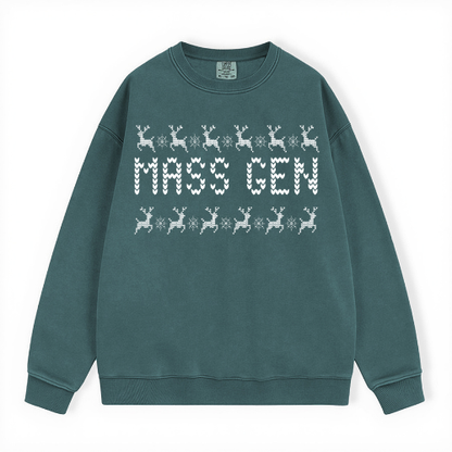 MASS GEN UGLY SWEATER COMFORT COLORS CREWNECK