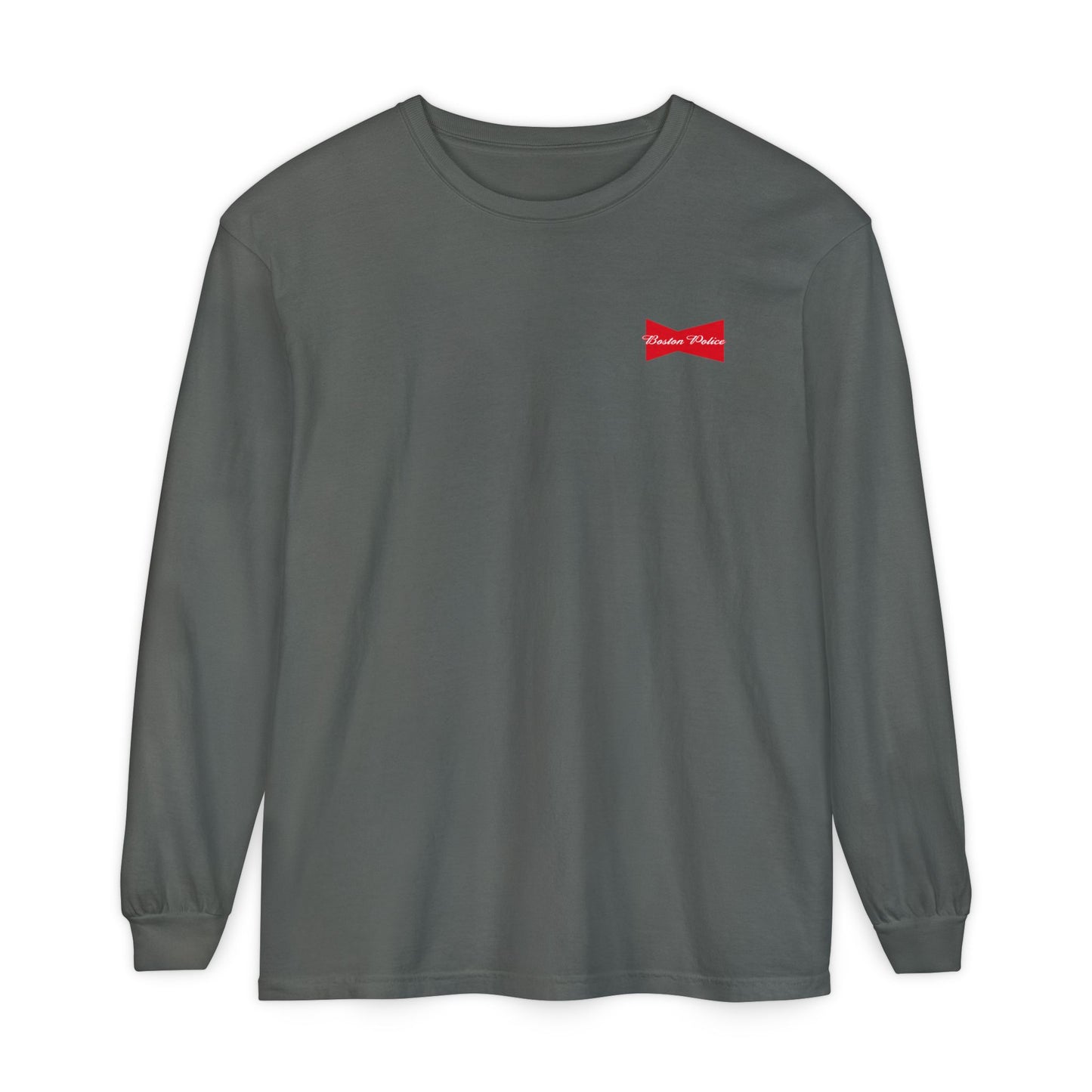 BOSTON POLICE CROWN LABEL LONG SLEEVE