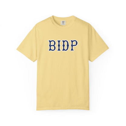 BIDP NAVY SOX LETTERS TEE