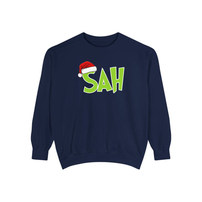 SAH GRINCH COMFORT COLORS CREWNECK