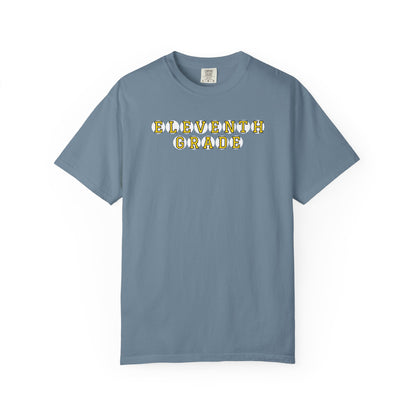 ELEVENTH GRADE YELLOW PLAYER LETTERS T-SHIRT