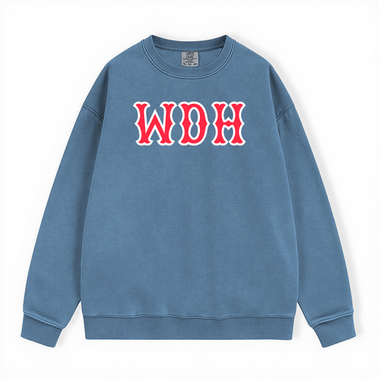 WDH SOX LETTERS CREWNECK
