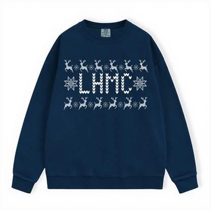 LHMC UGLY SWEATER COMFORT COLORS CREWNECK