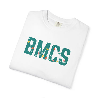 BMCS HOLIDAY LIGHTS T-SHIRT - WHITE