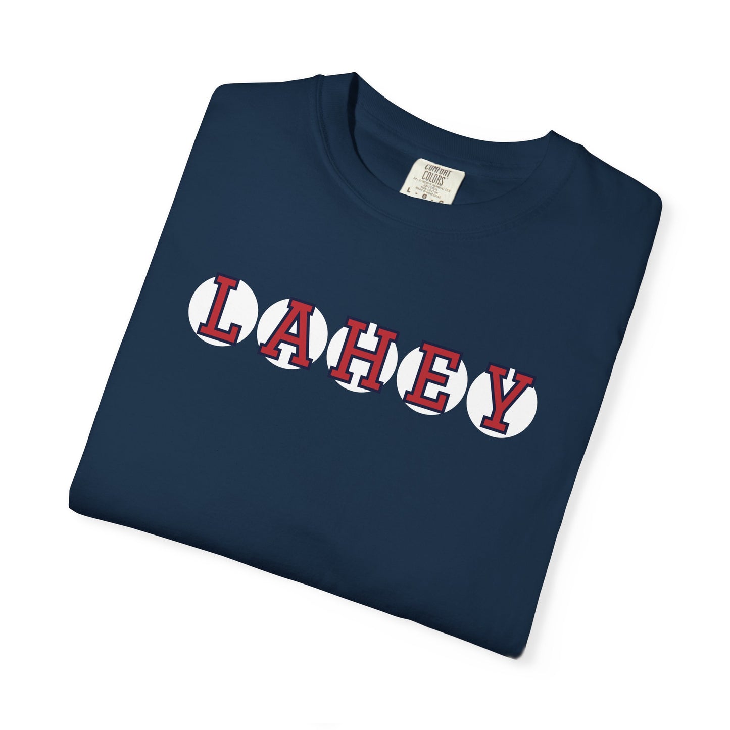 LAHEY RETIRED SOX LETTERS TEE