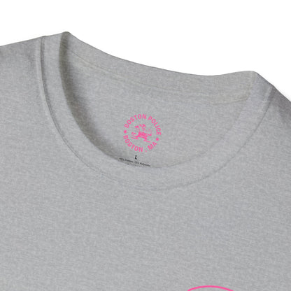 BOSTON POLICE BREAST CANCER AWARENESS SOFTSTYLE T-SHIRT
