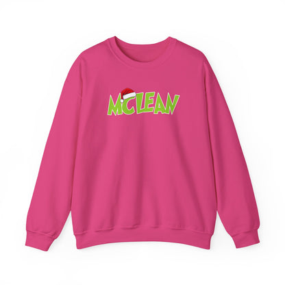 MCLEAN GRINCH HEAVY BLEND CREWNECK