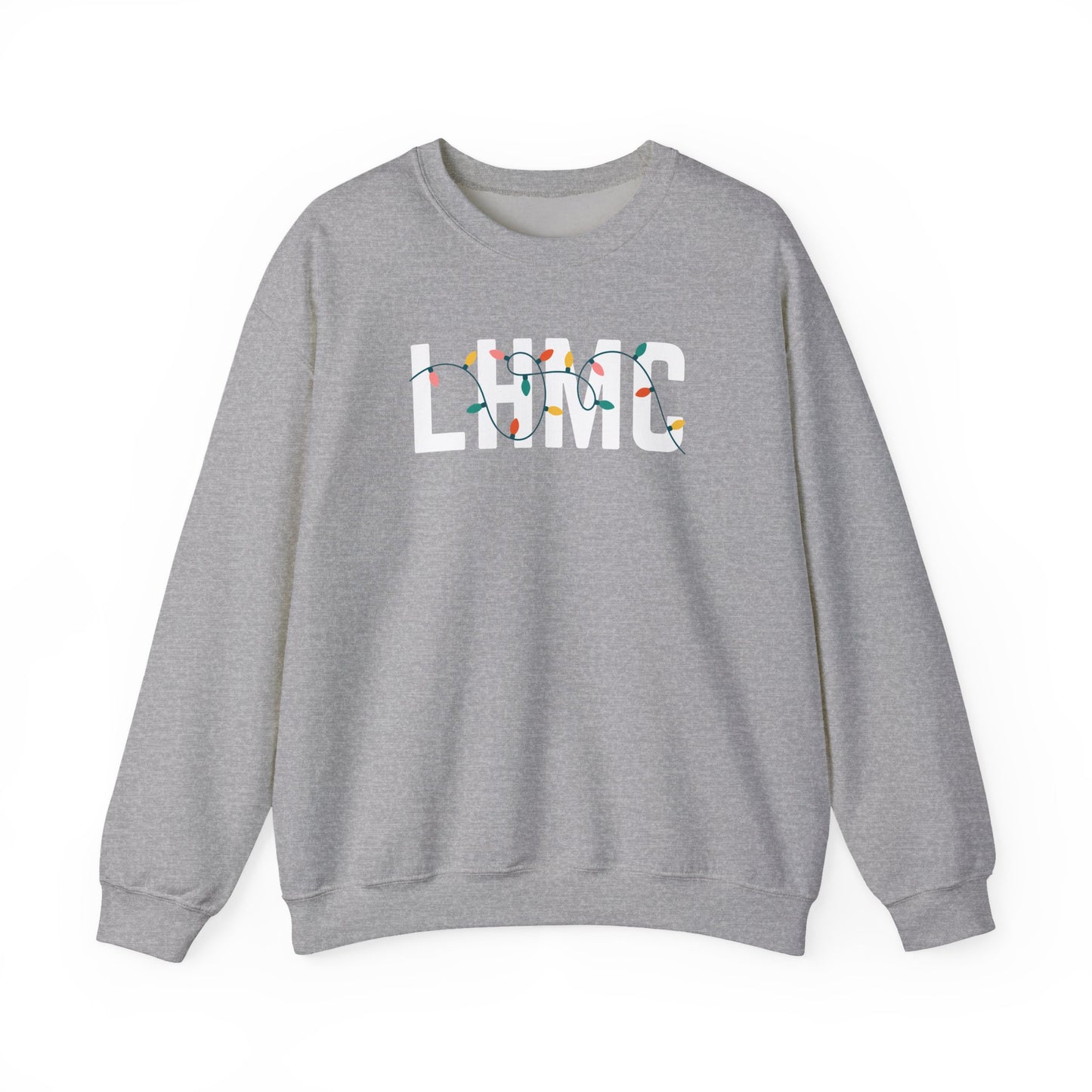 LHMC HOLIDAY LIGHTS HEAVY BLEND CREWNECK