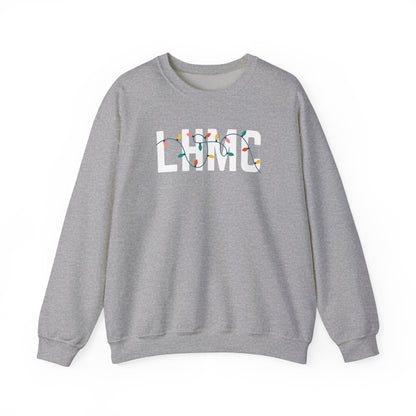 LHMC HOLIDAY LIGHTS HEAVY BLEND CREWNECK