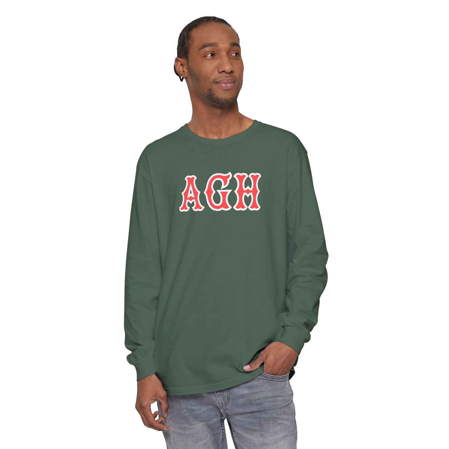 AGH SOX LETTERS LONG SLEEVE