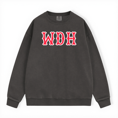 WDH SOX LETTERS CREWNECK