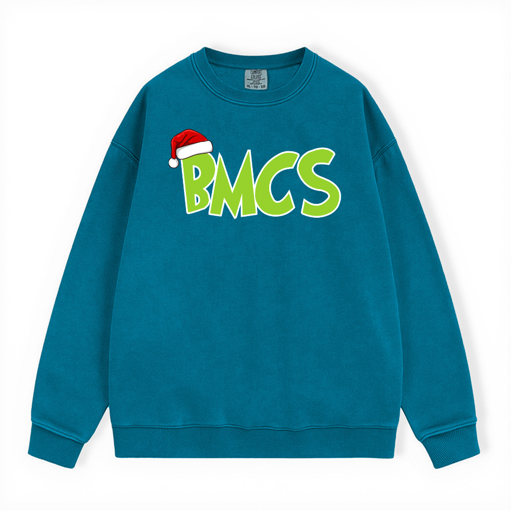 BMCS GRINCH COMFORT COLORS CREWNECK