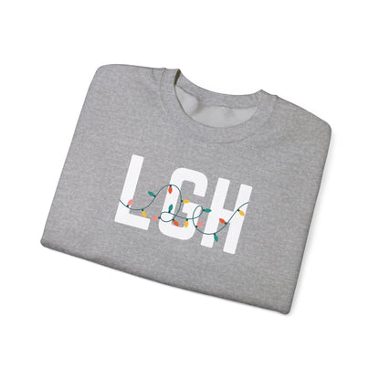 LGH HOLIDAY LIGHTS HEAVY BLEND CREWNECK