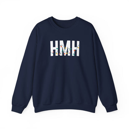 HMH HOLIDAY LIGHTS HEAVY BLEND CREWNECK