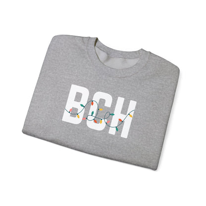 BCH HOLIDAY LIGHTS HEAVY BLEND CREWNECK