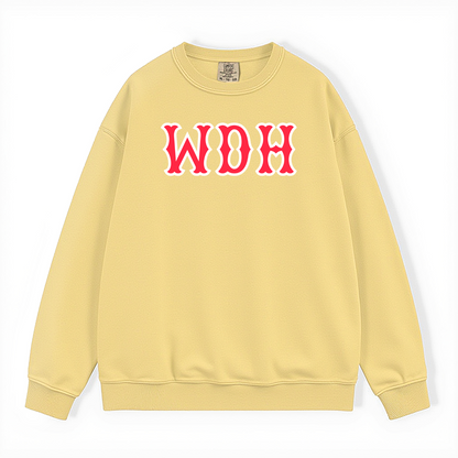 WDH SOX LETTERS CREWNECK