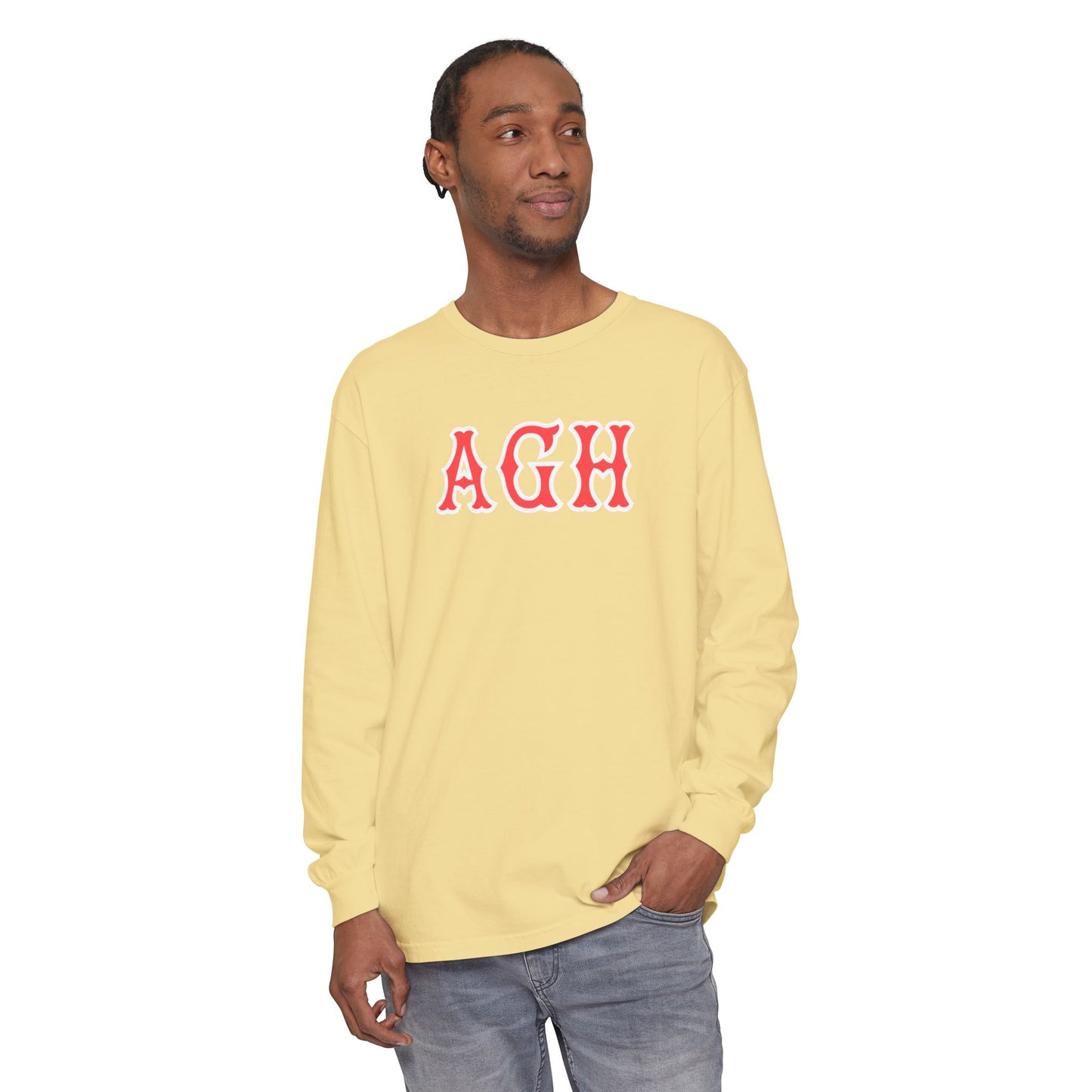 AGH SOX LETTERS LONG SLEEVE