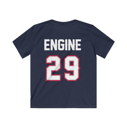 BFD RED ZONE - ENGINE 29 YOUTH T-SHIRT