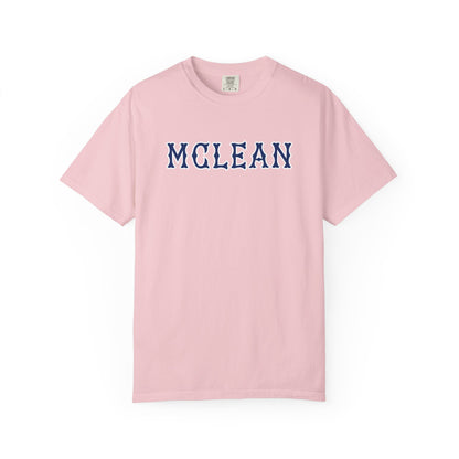 MCLEAN NAVY SOX LETTERS TEE