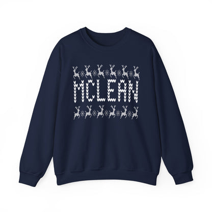 MCLEAN UGLY SWEATER HEAVY BLEND CREWNECK