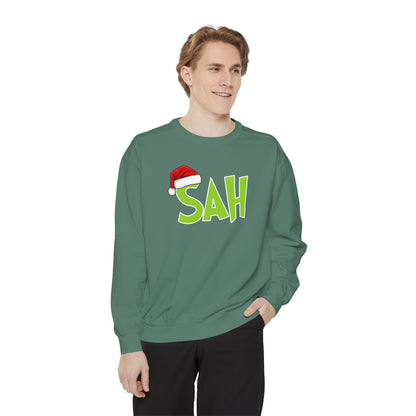 SAH GRINCH COMFORT COLORS CREWNECK