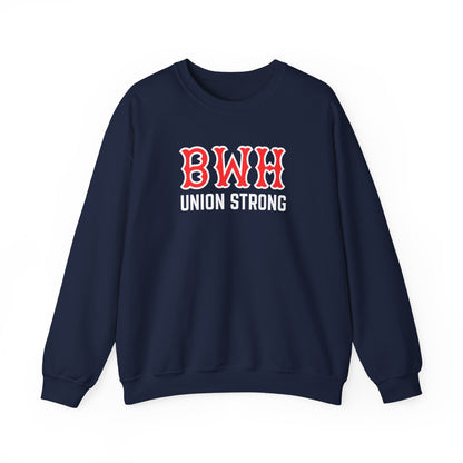 BWH UNION STRONG SOX LETTERS CREWNECK
