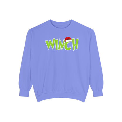 WINCH GRINCH COMFORT COLORS CREWNECK