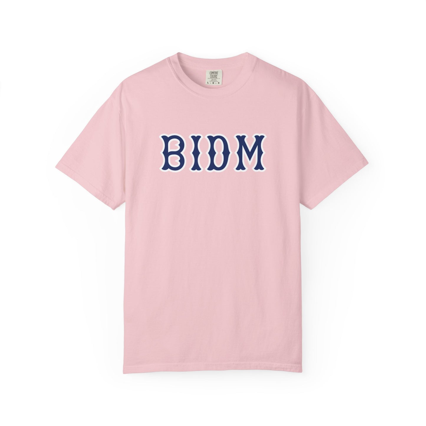 BIDM NAVY SOX LETTERS TEE