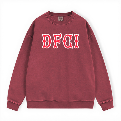 DFCI SOX LETTERS CREWNECK