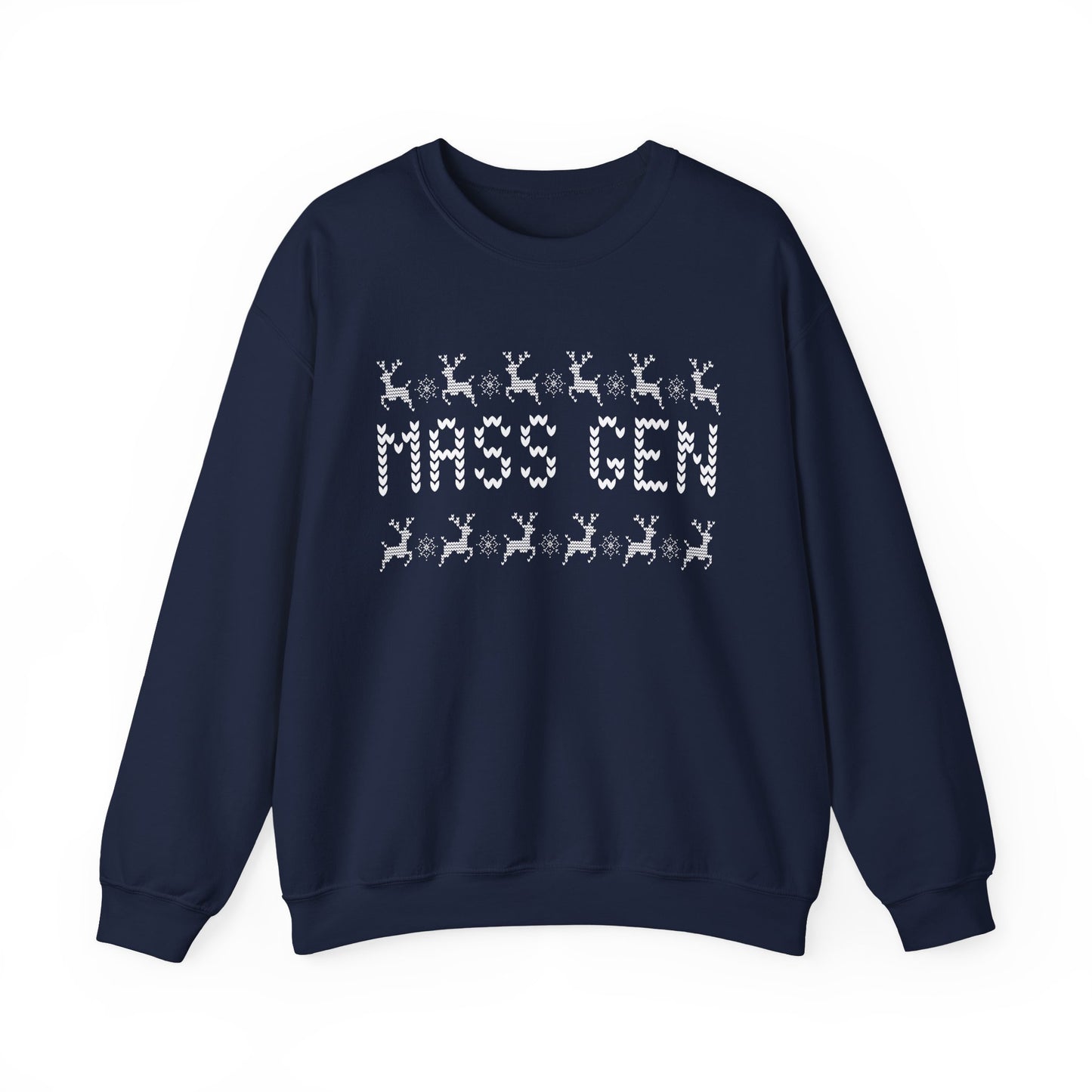 MASS GEN UGLY SWEATER HEAVY BLEND CREWNECK