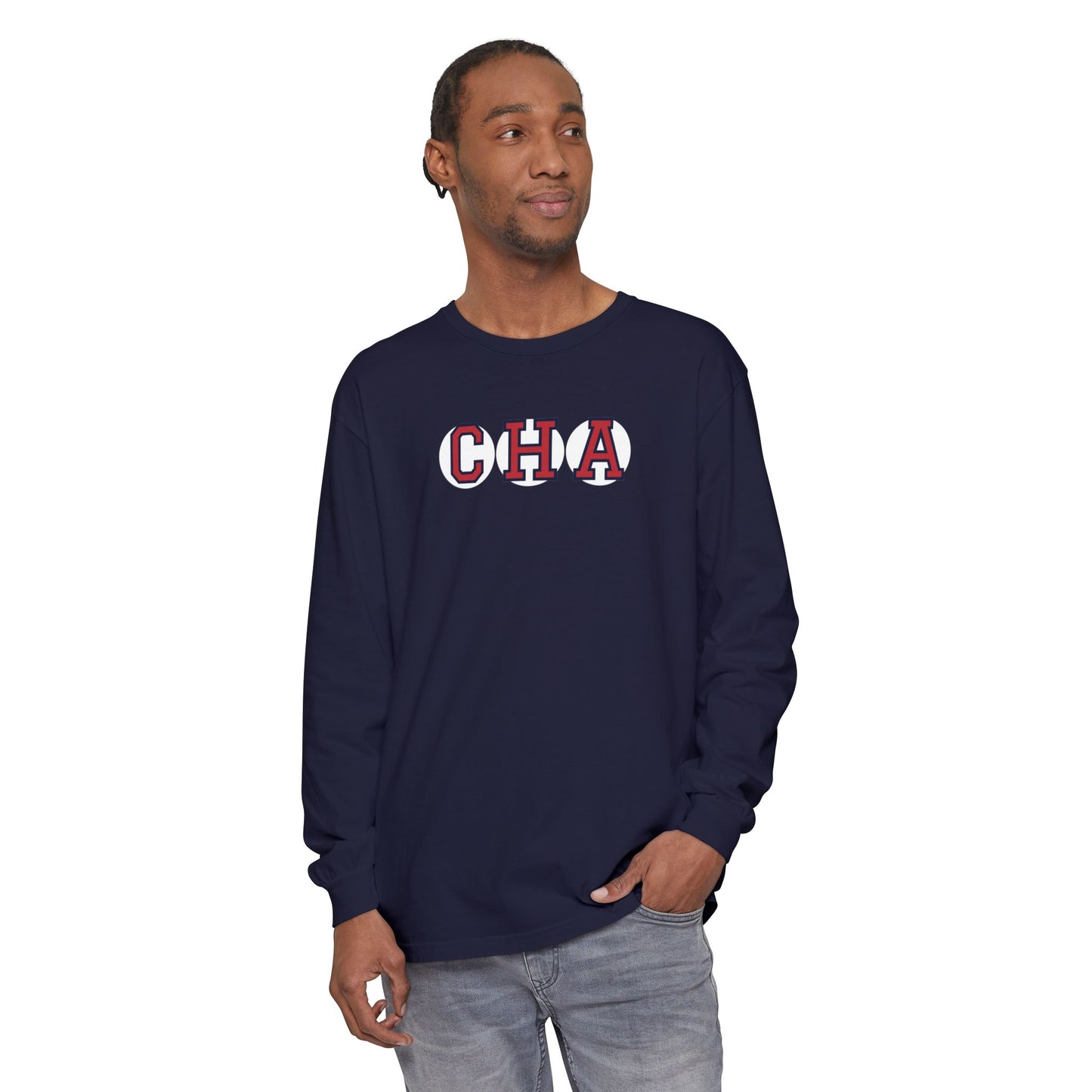 CHA RETIRED SOX LETTERS LONG SLEEVE