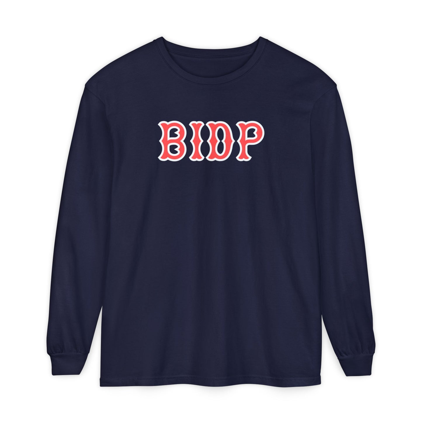 BIDP SOX LETTERS LONG SLEEVE