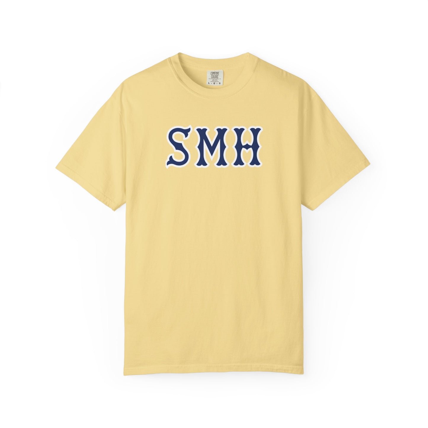 SMH NAVY SOX LETTERS TEE