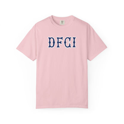 DFCI NAVY SOX LETTERS TEE