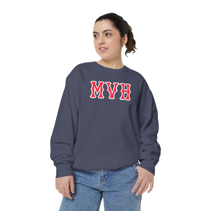 MVH SOX LETTERS CREWNECK
