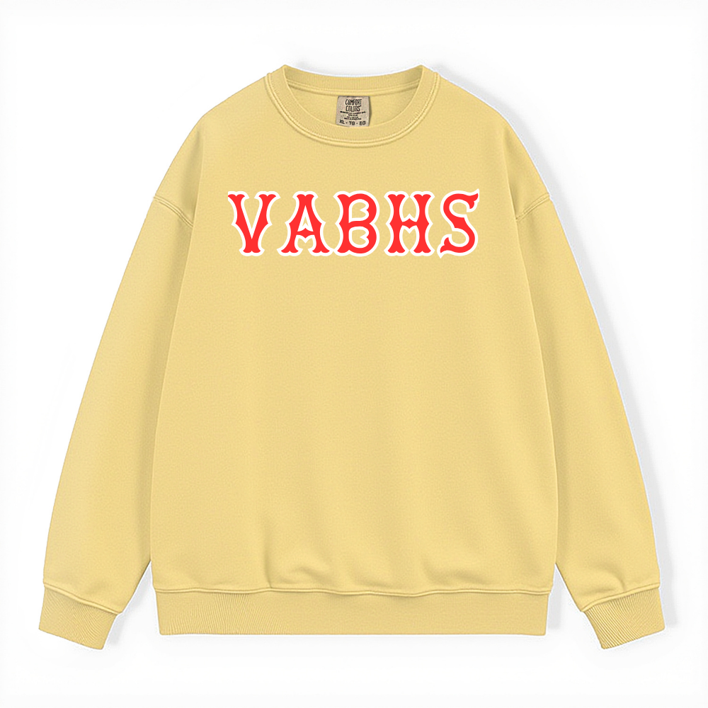 VABHS SOX LETTERS CREWNECK