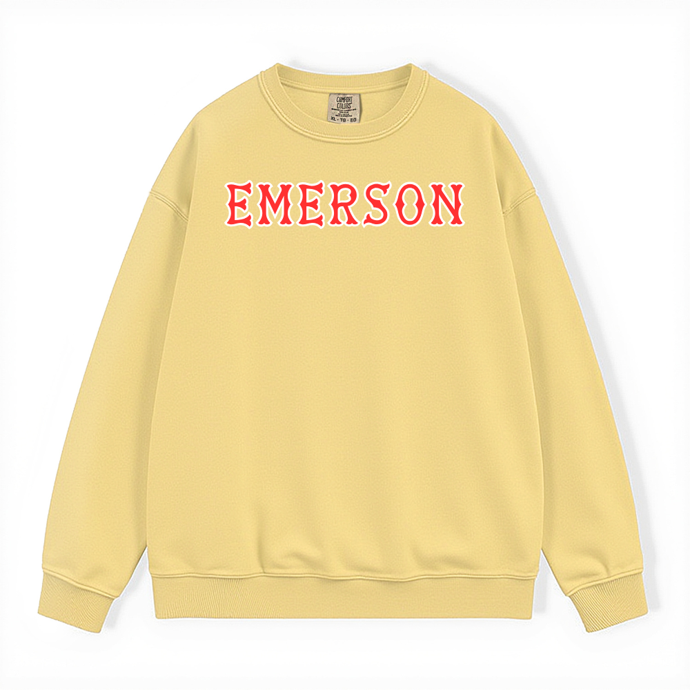 EMERSON SOX LETTERS LONG SLEEVE