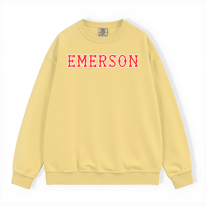 EMERSON SOX LETTERS LONG SLEEVE