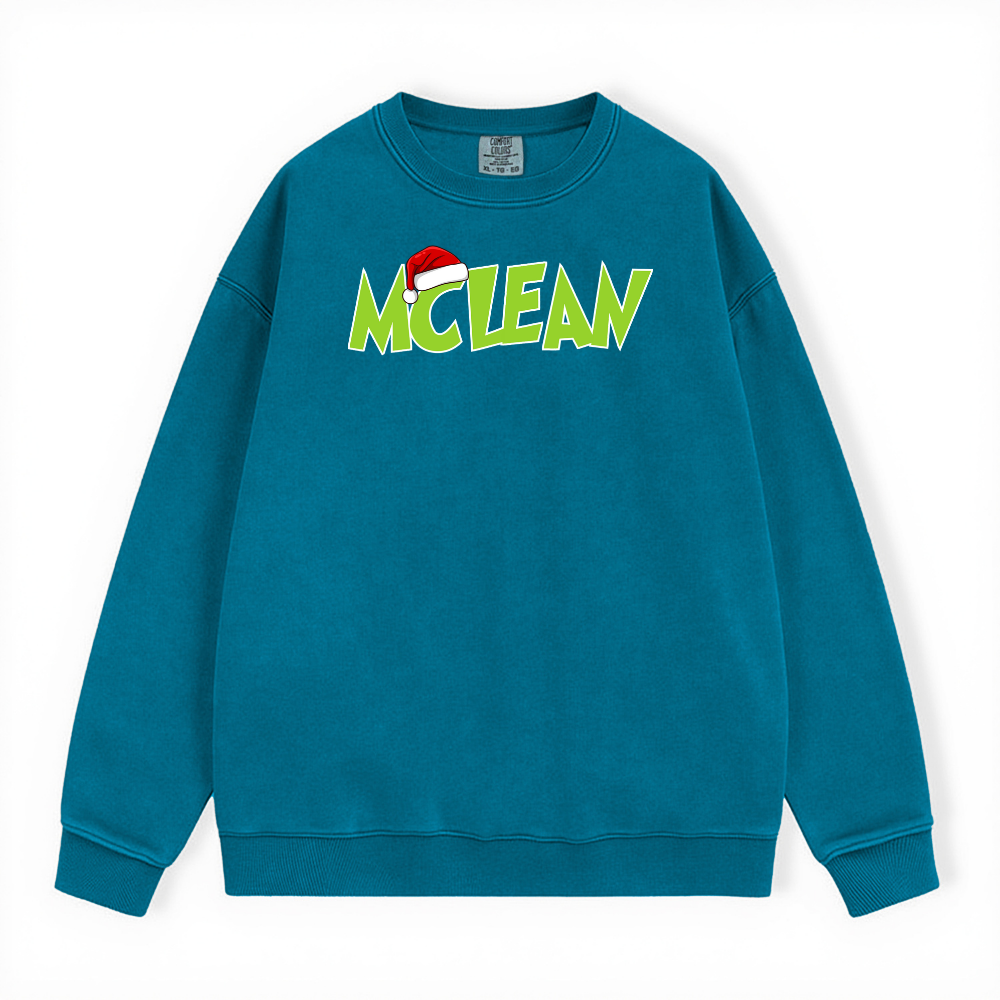 MCLEAN GRINCH COMFORT COLORS CREWNECK