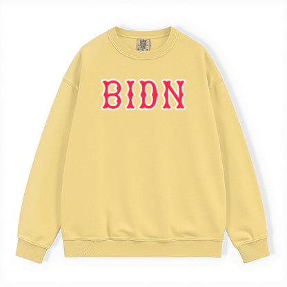 BIDN SOX LETTERS CREWNECK