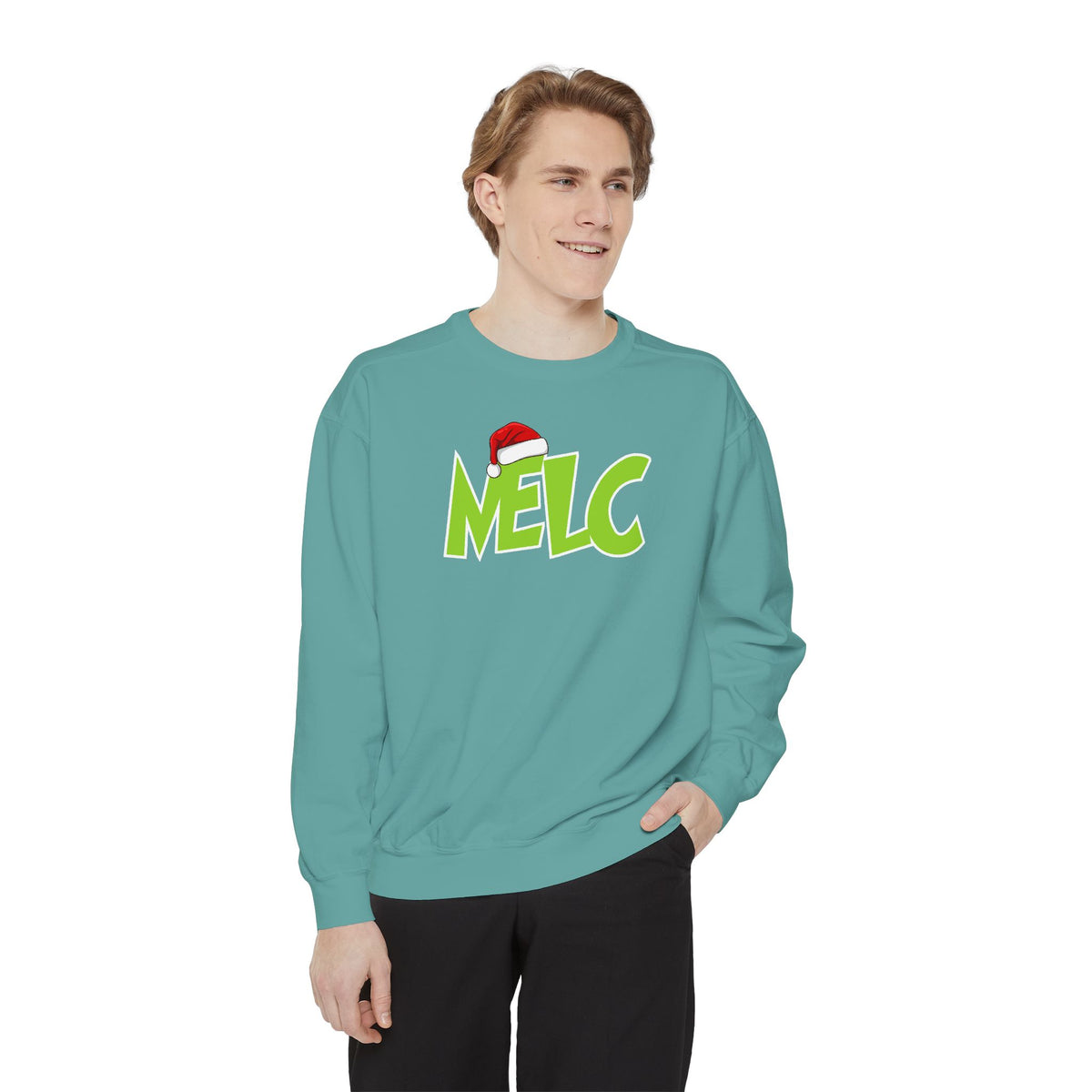NELC GRINCH COMFORT COLORS CREWNECK
