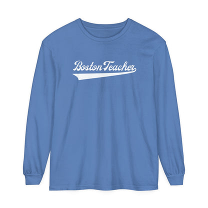 BOSTON TEACHER LONG SLEEVE SHIRT