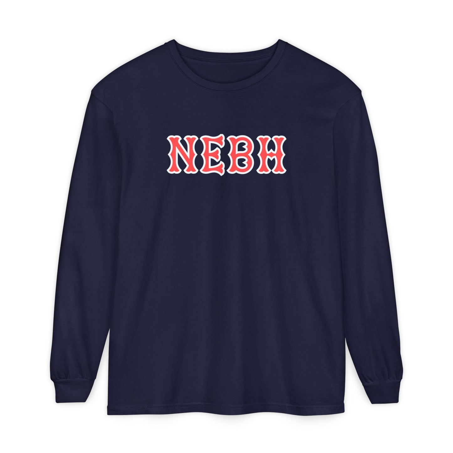 NEBH SOX LETTERS LONG SLEEVE