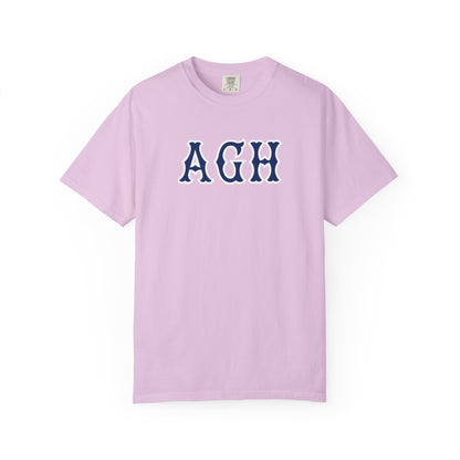 AGH NAVY SOX LETTERS TEE