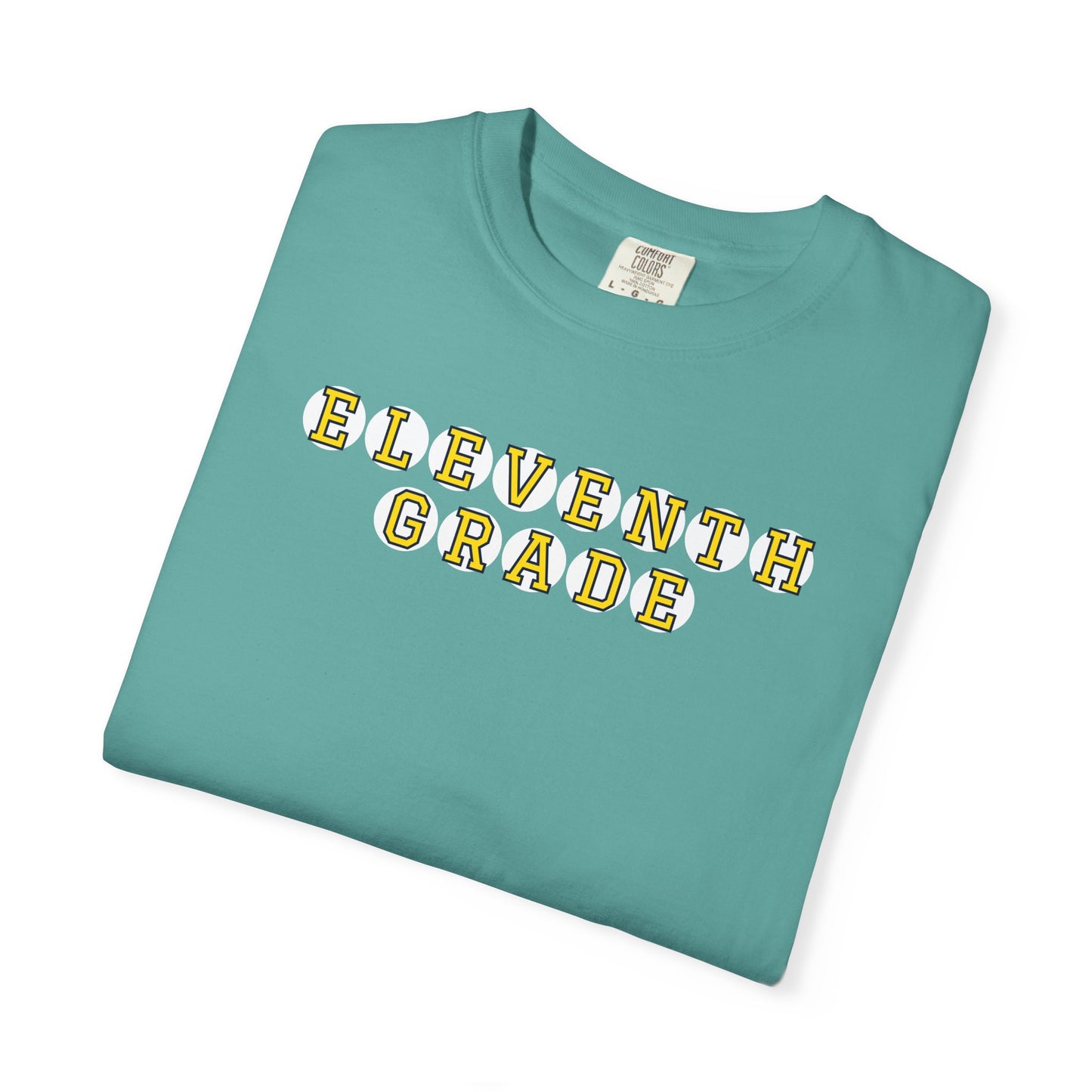 ELEVENTH GRADE YELLOW PLAYER LETTERS T-SHIRT
