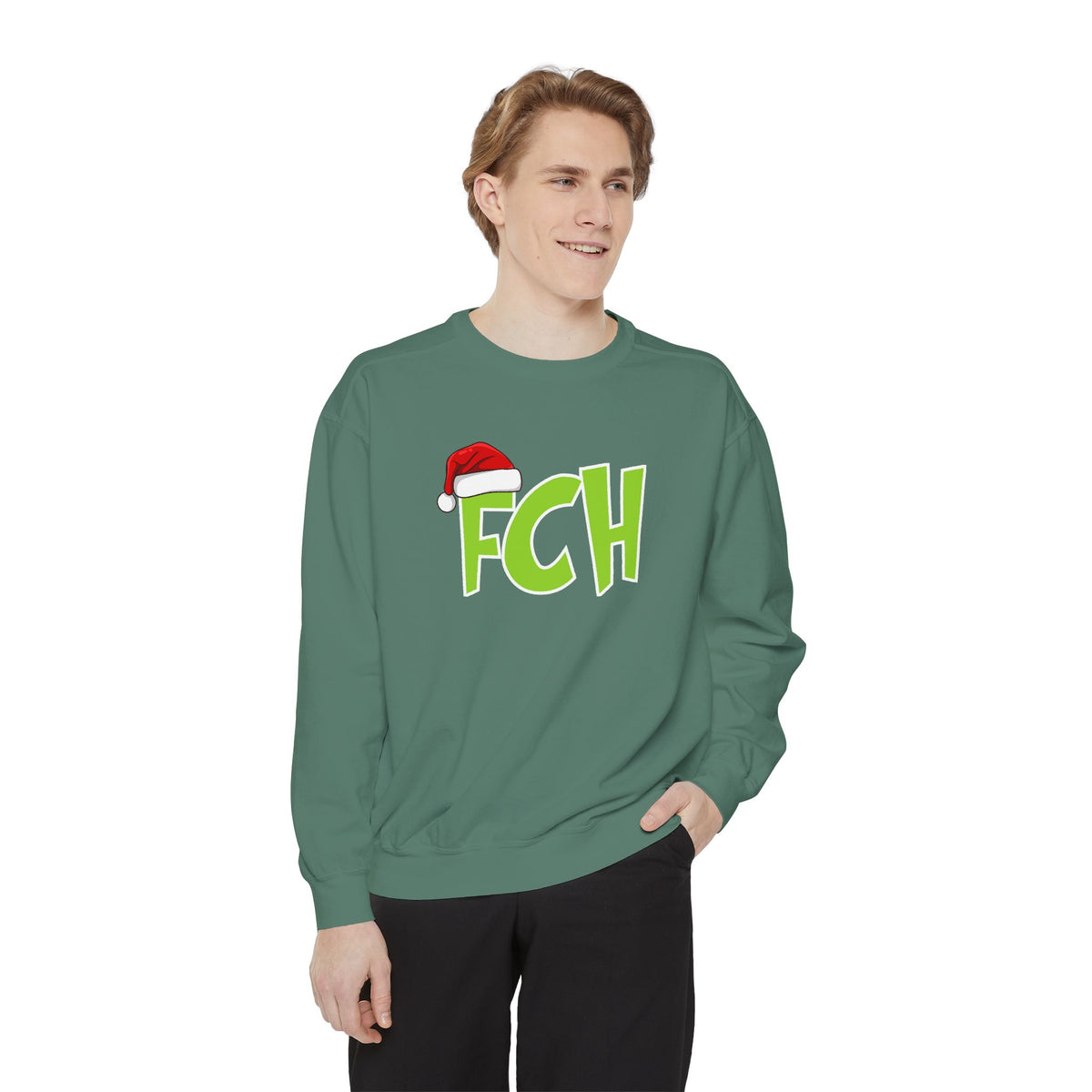 FCH GRINCH COMFORT COLORS CREWNECK