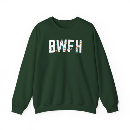 BWFH HOLIDAY LIGHTS HEAVY BLEND CREWNECK