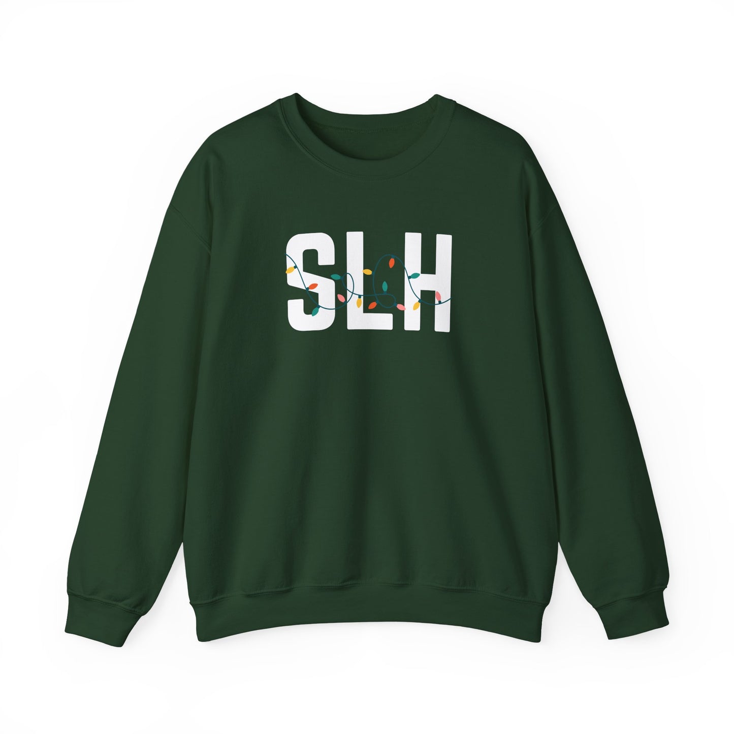 SLH HOLIDAY LIGHTS HEAVY BLEND CREWNECK